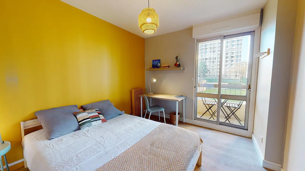 Colocation meublée de 82.0m2 - 580€ - Villeurbanne