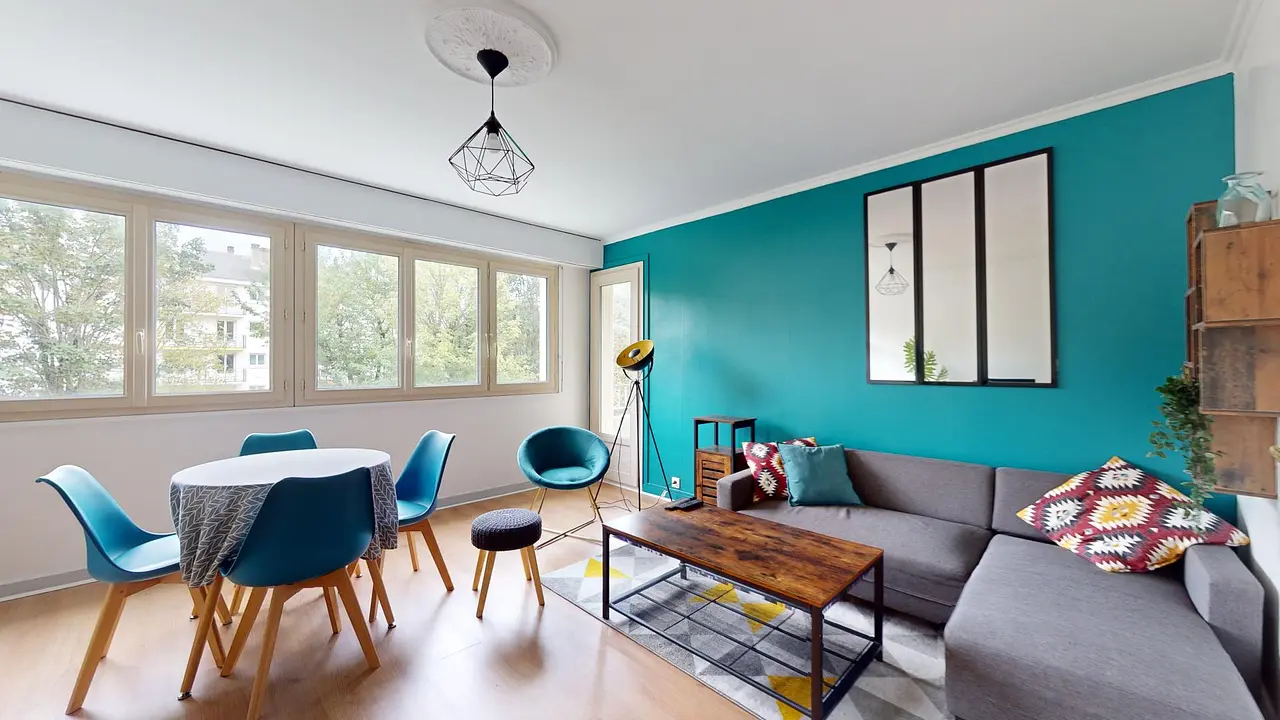 Colocation meublée de 87.0m2 - 470€ - Angers