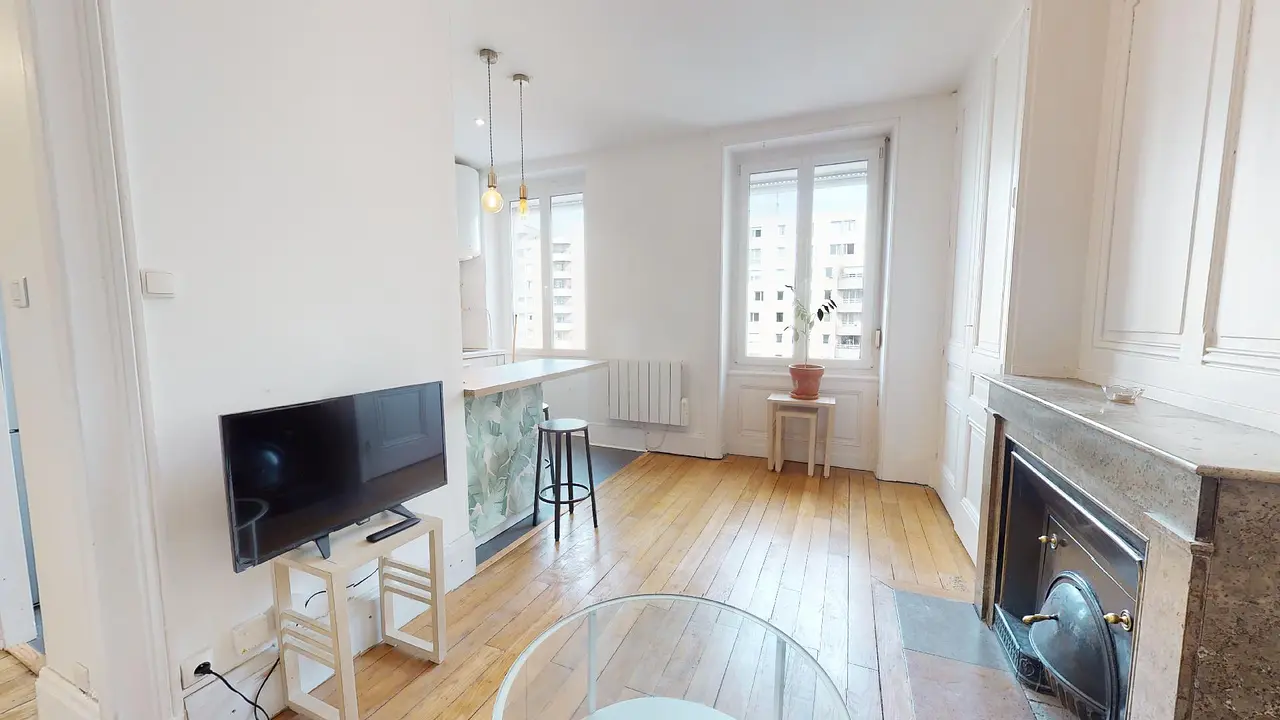 Appartement meublé de 34.32m2 - 784€ - Villeurbanne