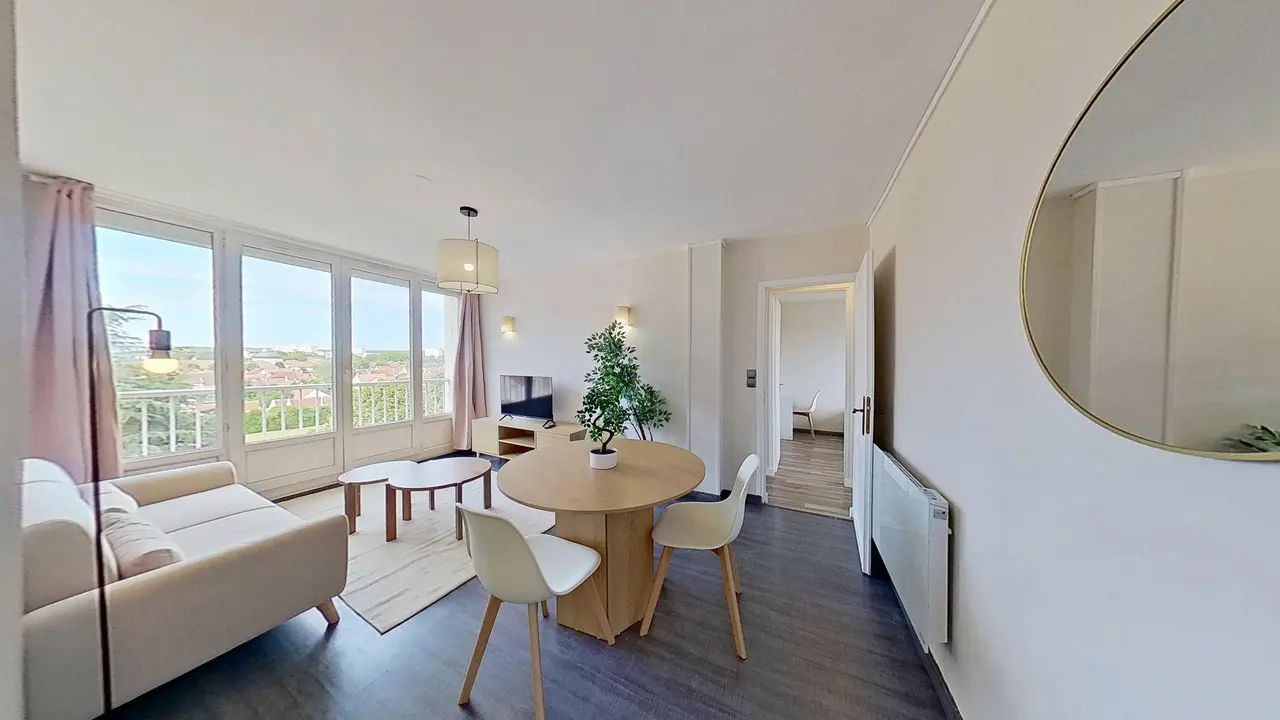 Colocation meublée de 65.6m2 - 380€ - Le Petit-Quevilly