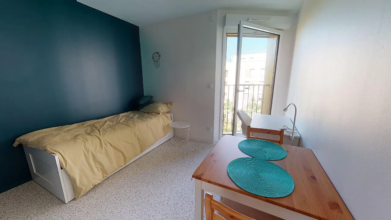 Appartement meublé de 19.0m2 - 458€ - Dijon