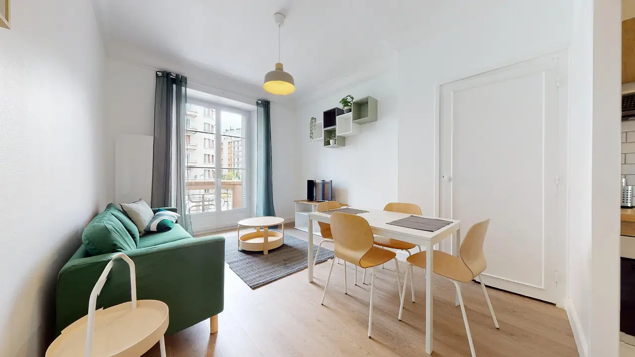 Appartement meublé de 52.0m2 - 748€ - Grenoble