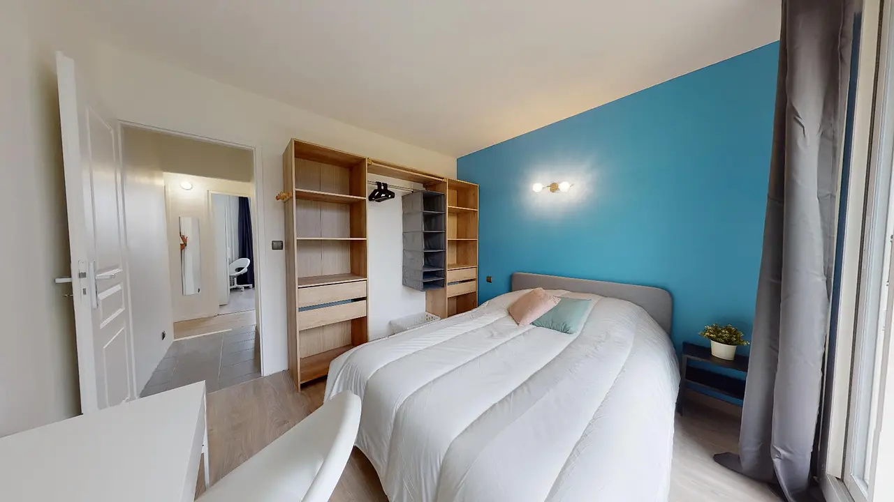 Colocation meublée de 66.0m2 - 530€ - Oullins