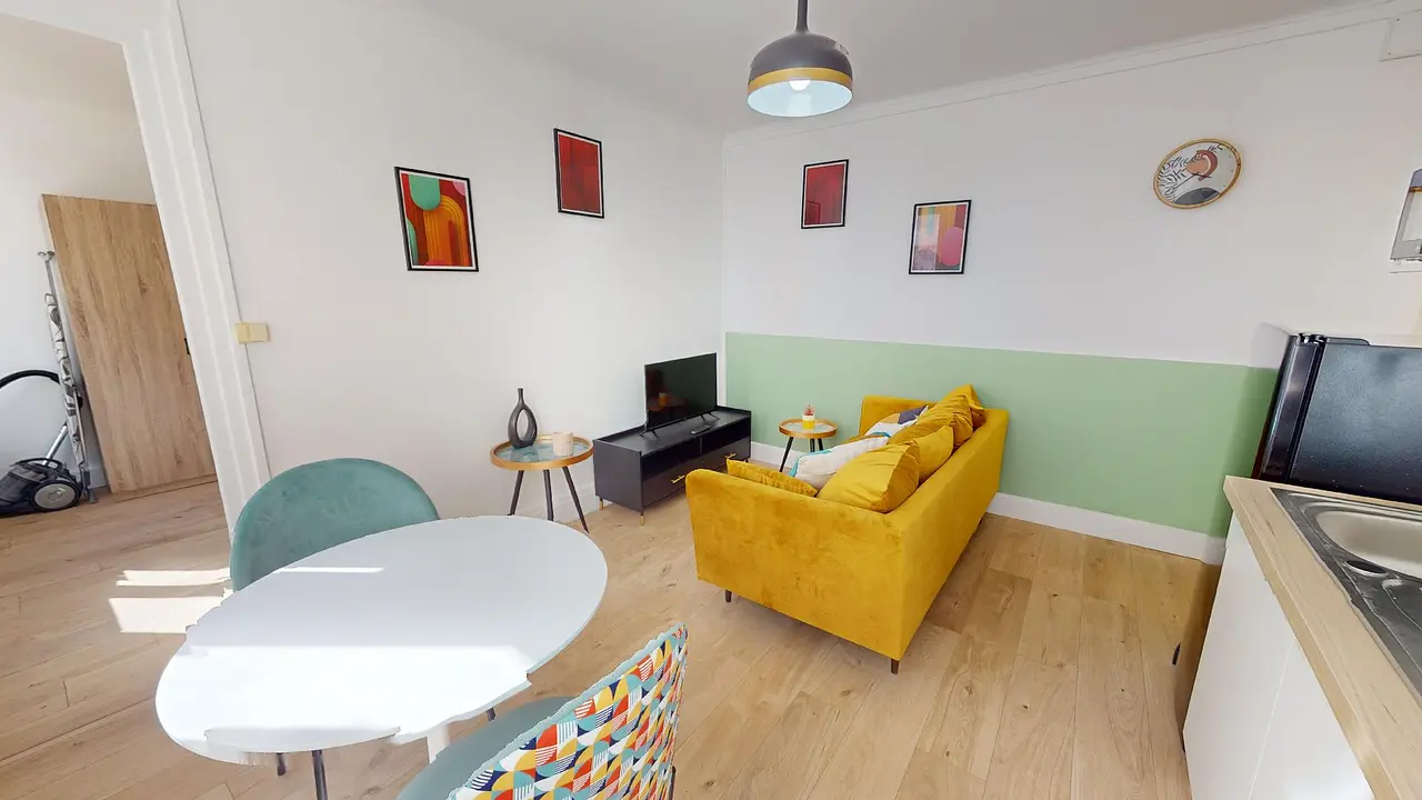 Appartement meublé de 33.0m2 - 532€ - Saint-Étienne