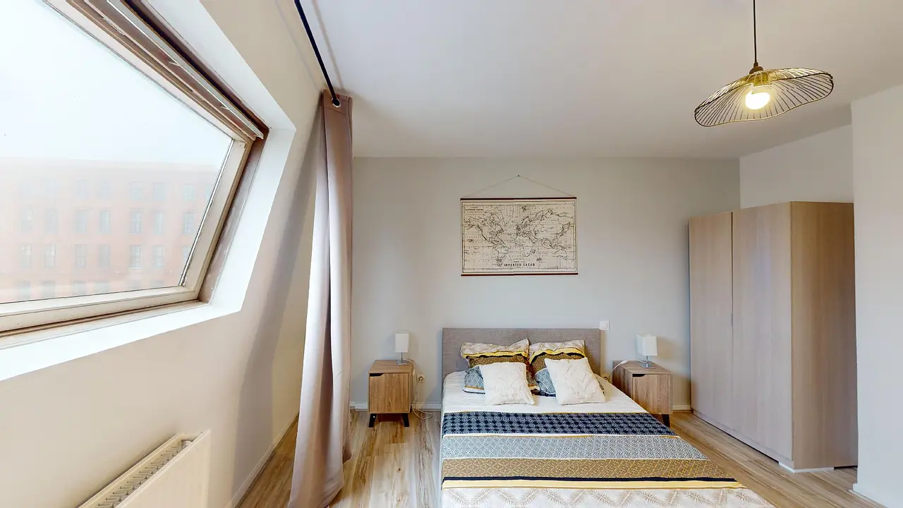 Colocation meublée de 102.0m2 - 378€ - Roubaix