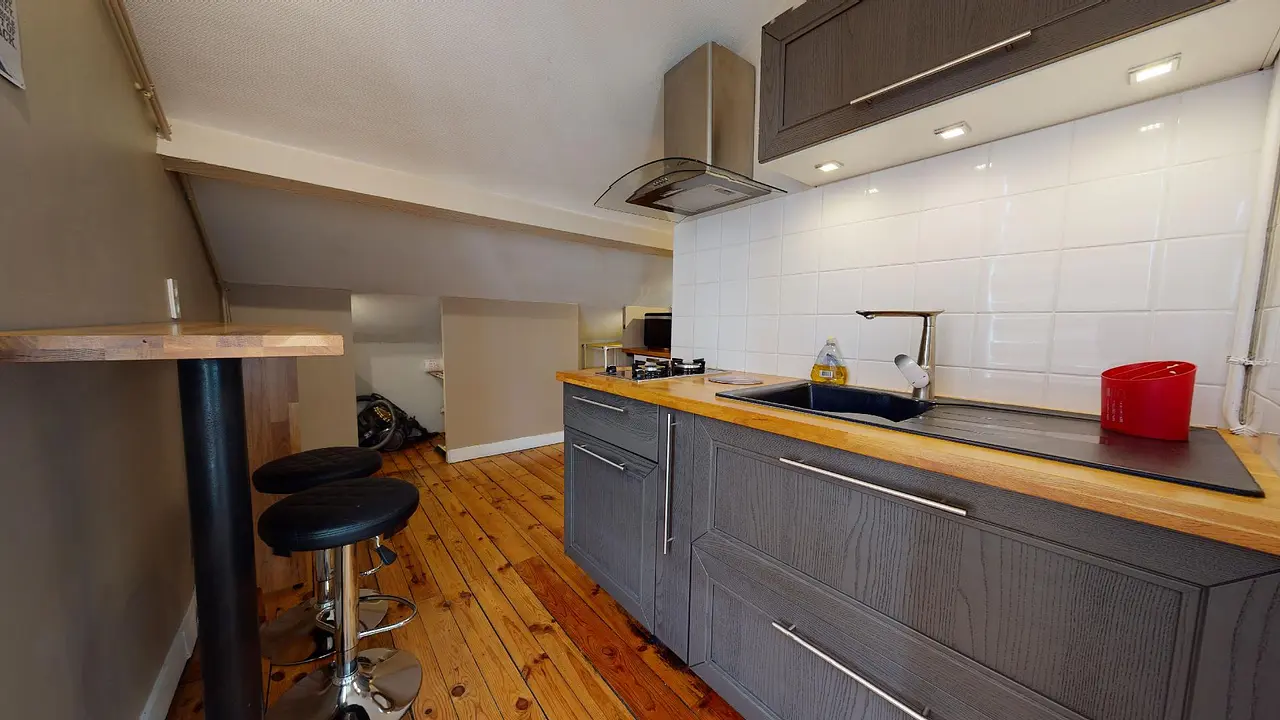 Appartement meublé de 25.0m2 - 520€ - Clermont-Ferrand
