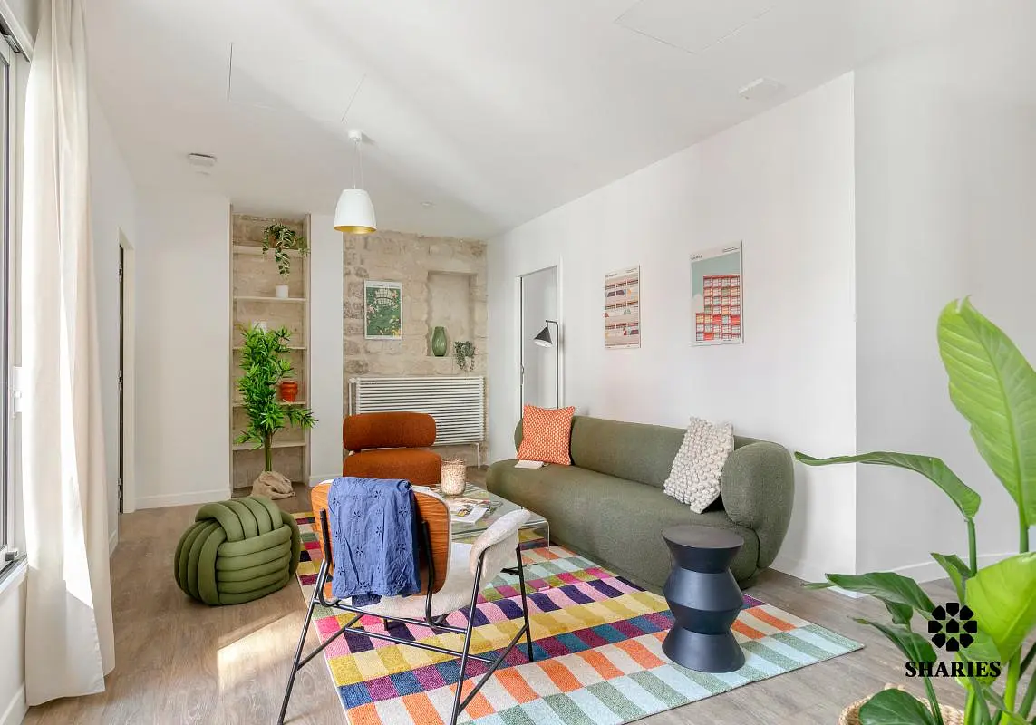 Chambre dans une résidence de Coliving - Paris 15ème