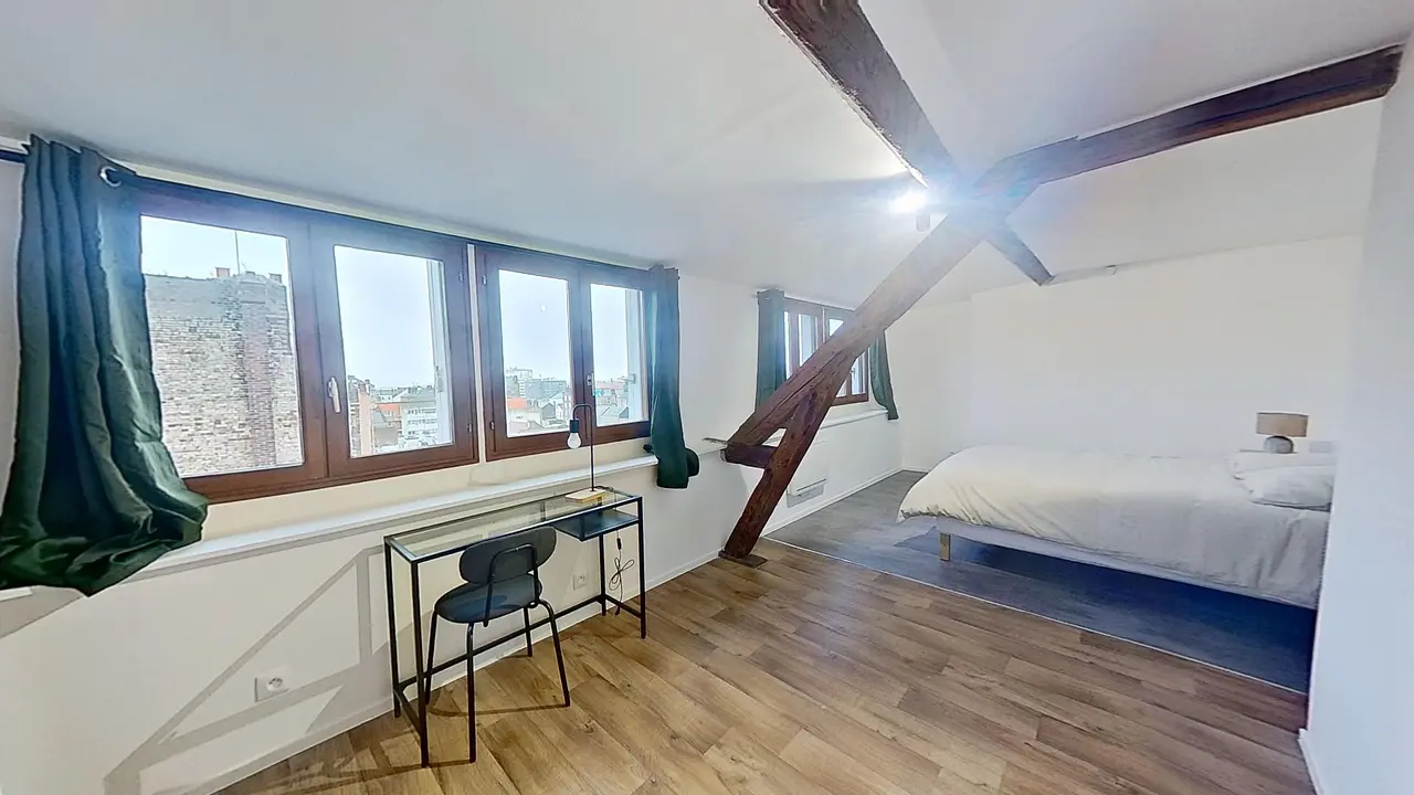 Colocation meublée de 120.0m2 - 450€ - Le Havre