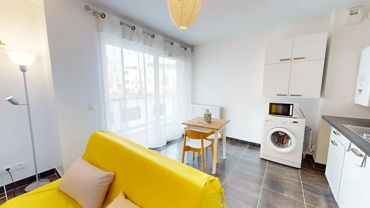 Appartement meublé de 33.2m2 - 661€ - Lormont