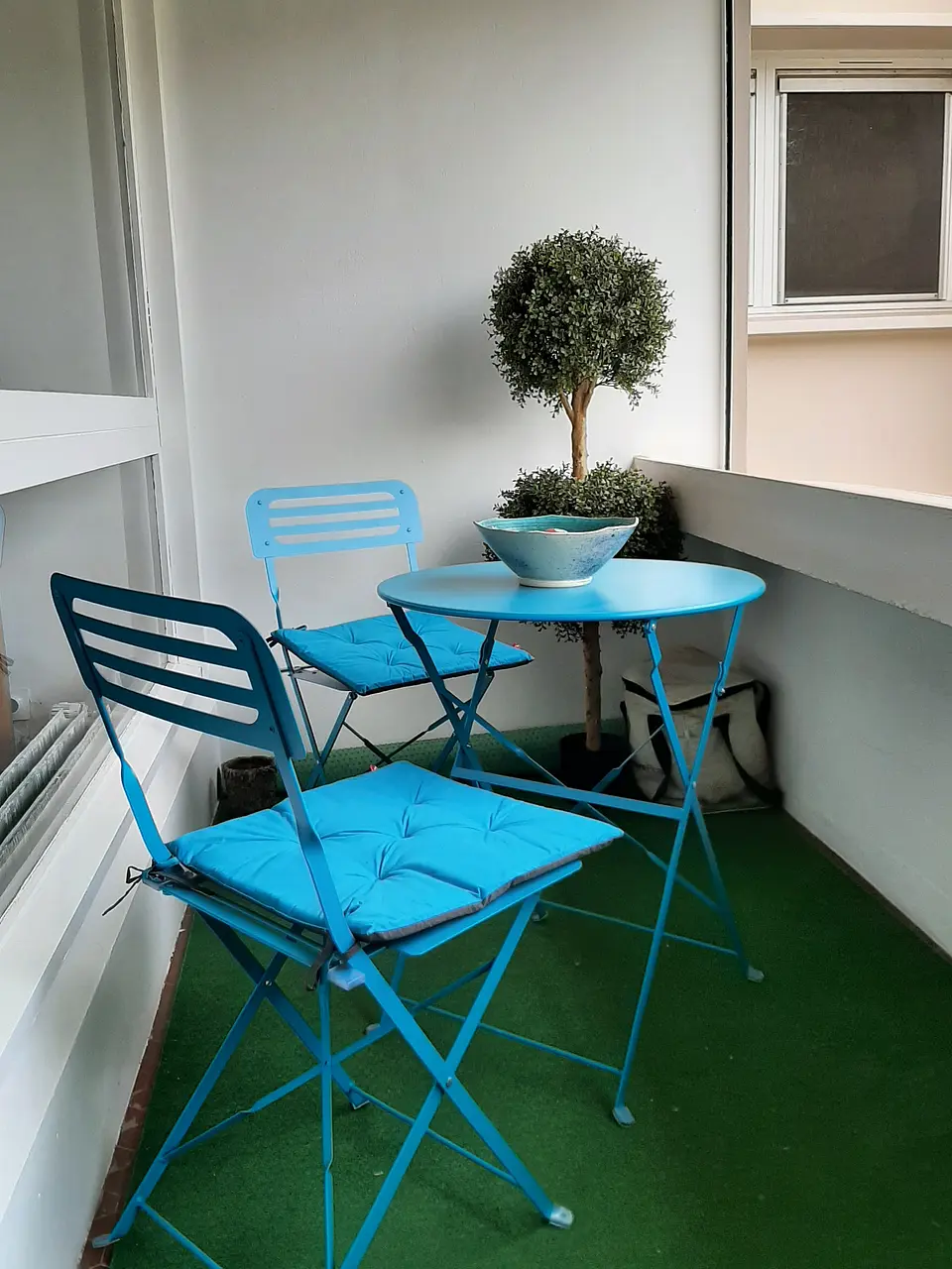 Appartement très lumineux avec jardin.