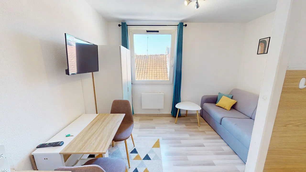 Appartement meublé de 17.5m2 - 490€ - Lille