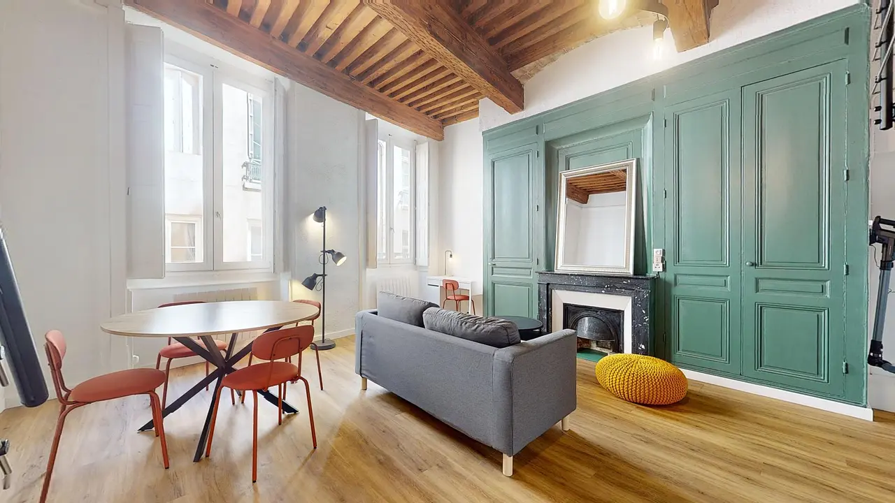 Appartement meublé de 34.0m2 - 901€ - Lyon