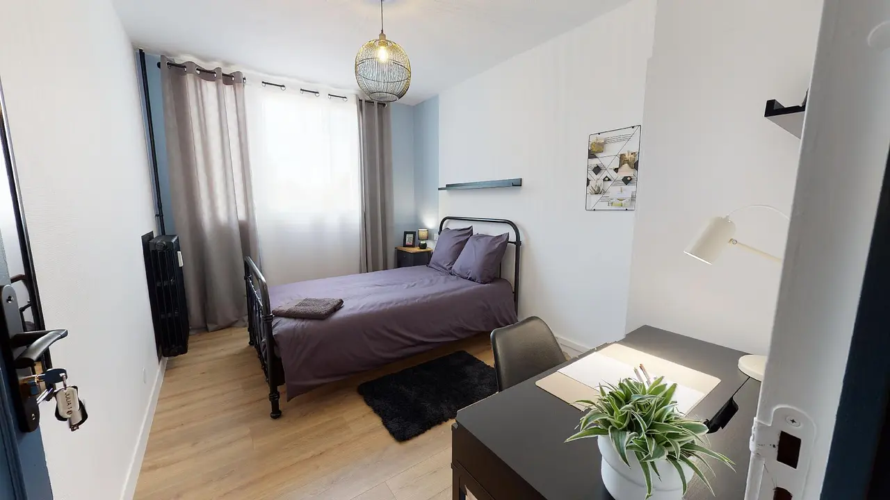 Colocation meublée de 85.0m2 - 499€ - Lyon
