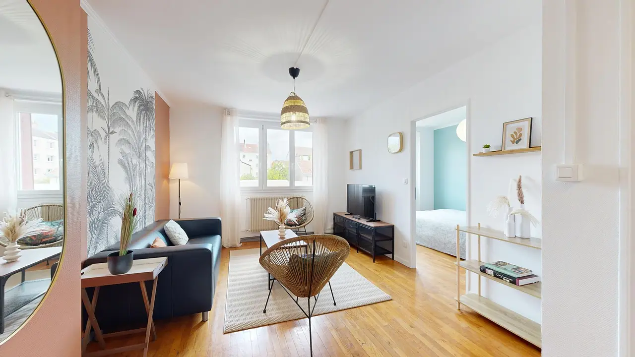 Colocation meublée de 61.0m2 - 465€ - Dijon