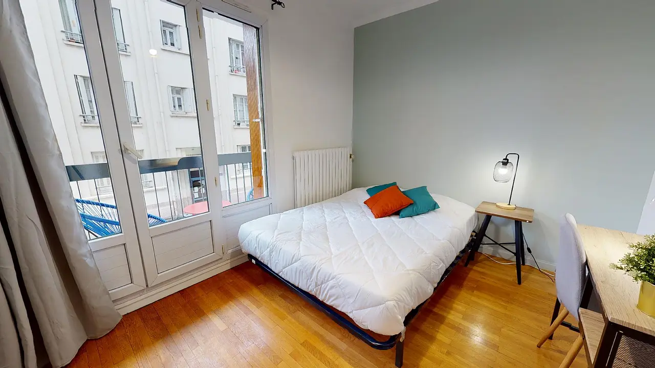 Colocation meublée de 98.0m2 - 600€ - Lyon
