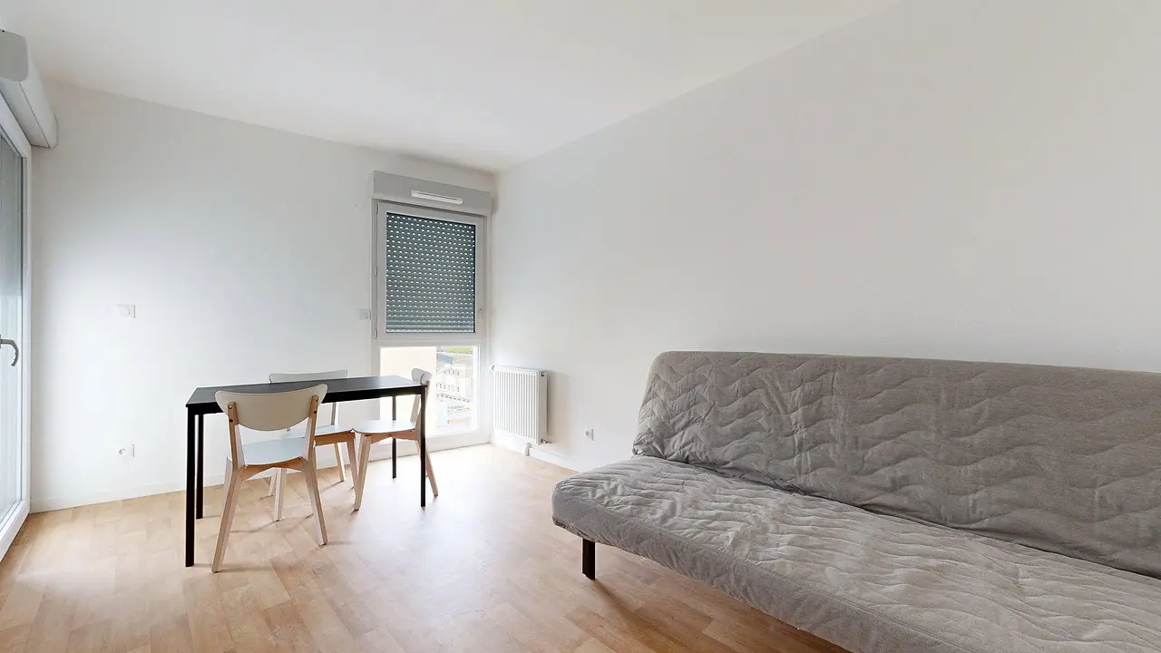 Appartement meublé de 20.49m2 - 520€ - Dijon