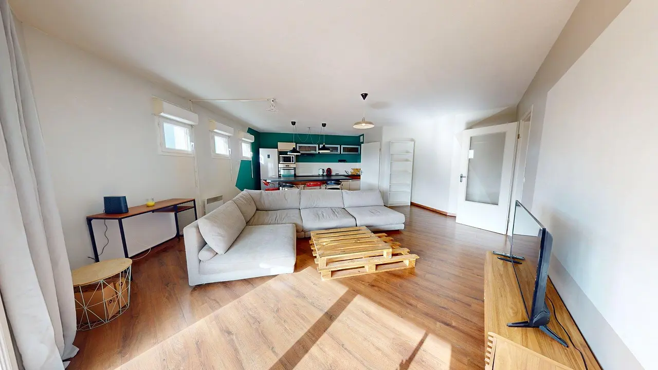 Appartement meublé de 69.95m2 - 1039€ - Bruges