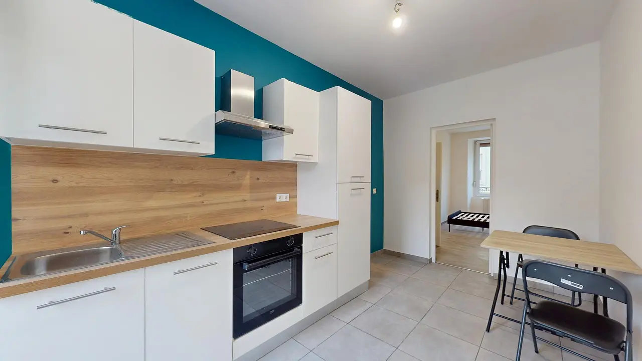 Appartement meublé de 47.0m2 - 553€ - Mulhouse
