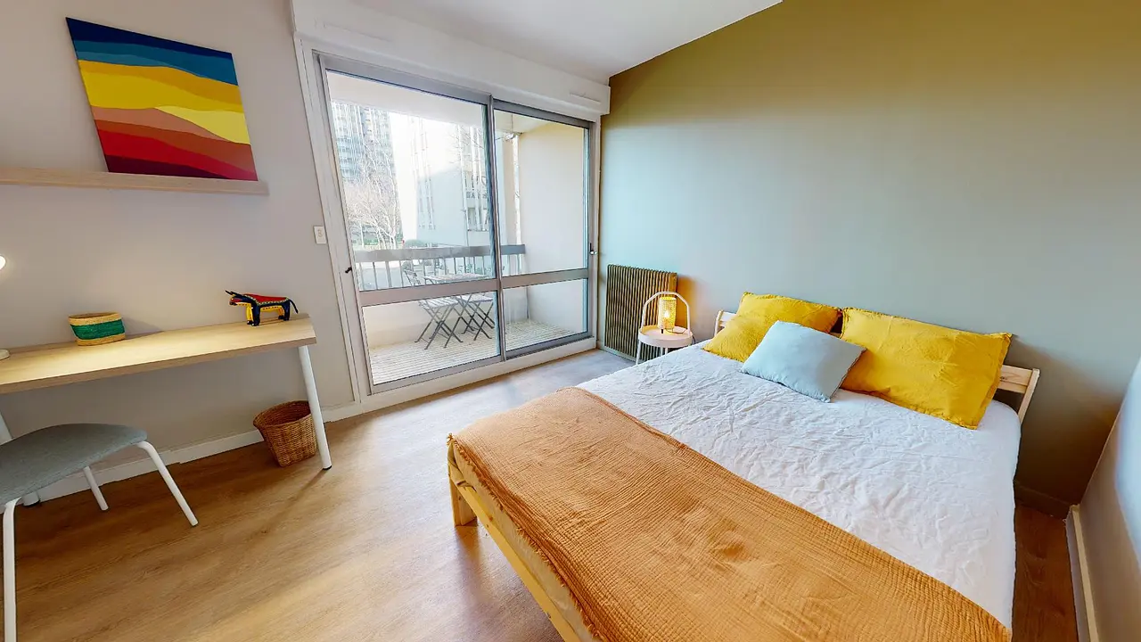 Colocation meublée de 82.0m2 - 629€ - Villeurbanne