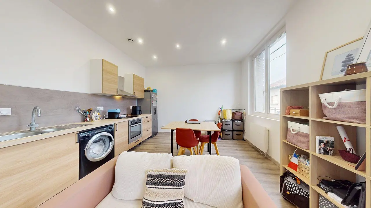 Appartement meublé de 37.55m2 - 732€ - Villeurbanne