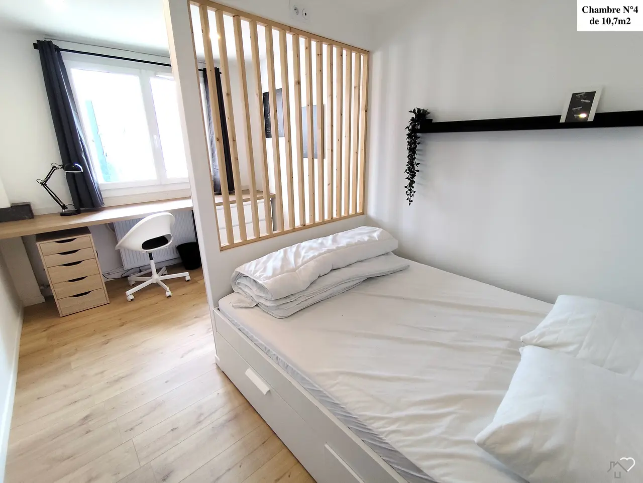 Colocation meublée de 81.66m2 - 450€ - Toulouse