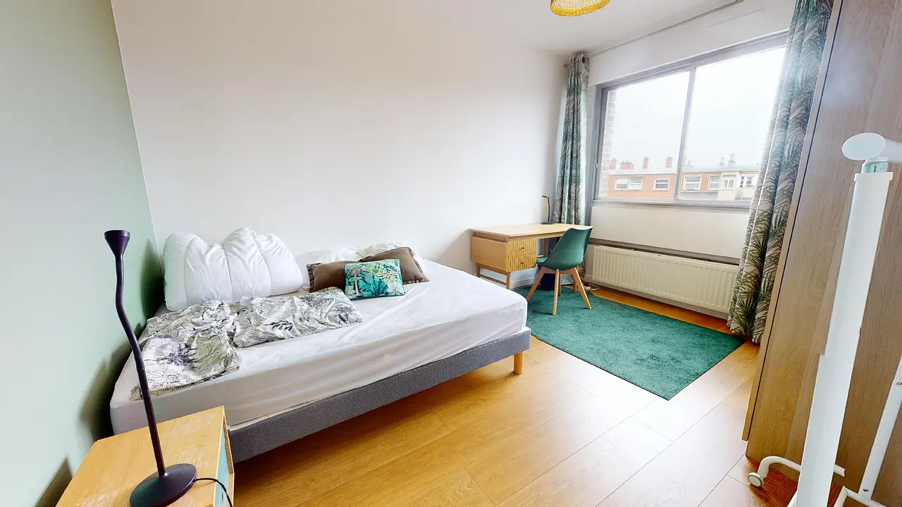 Colocation meublée de 93.0m2 - 560€ - Lille