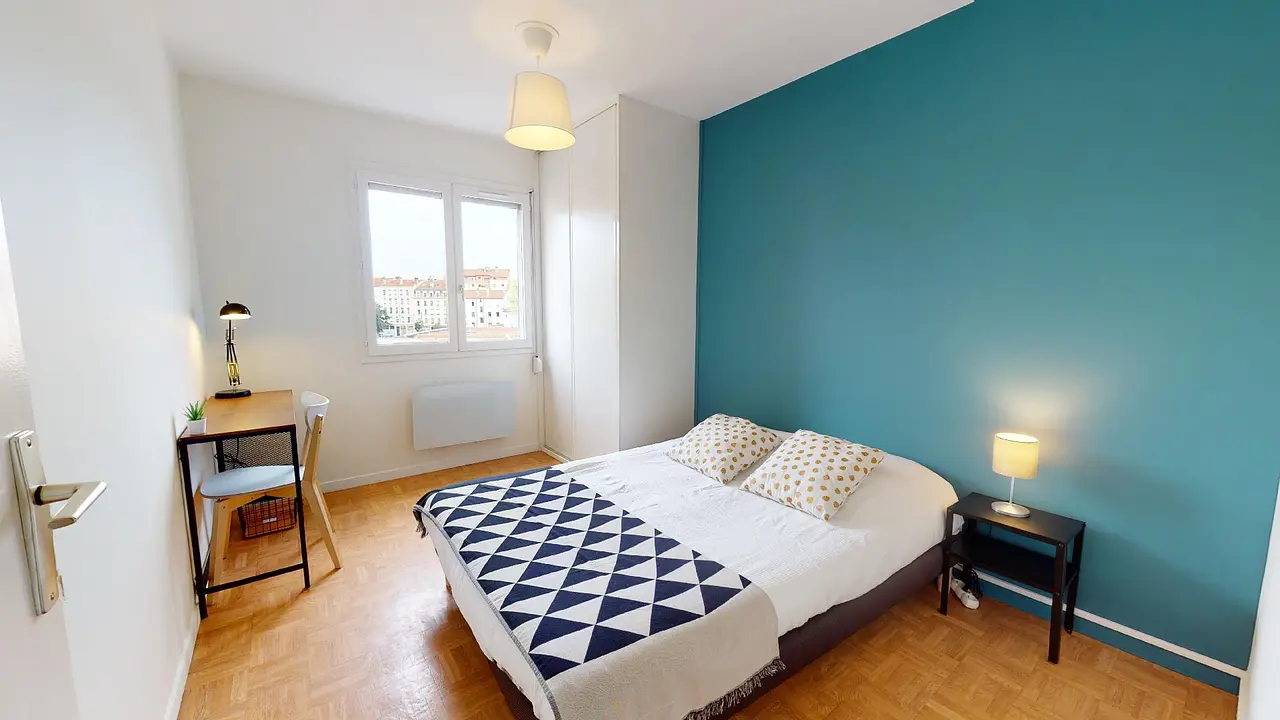 Colocation meublée de 96.0m2 - 546€ - Villeurbanne