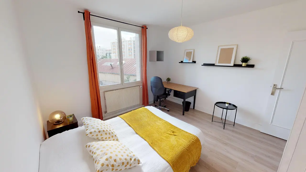 Colocation meublée de 74.0m2 - 495€ - Villeurbanne