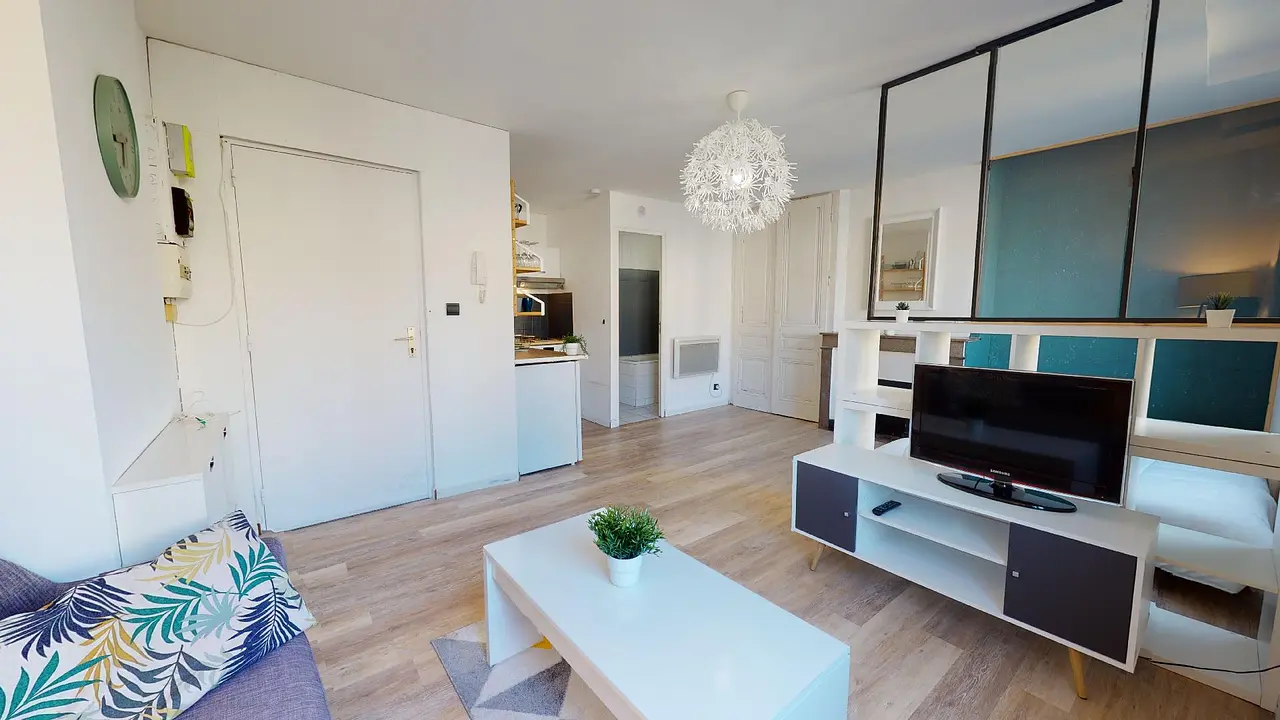 Appartement meublé de 26.0m2 - 778€ - Lyon