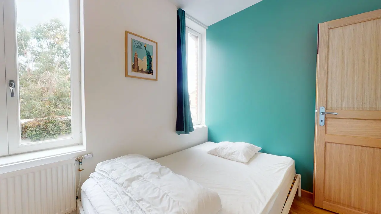 Colocation meublée de 118.77m2 - 460€ - Roubaix