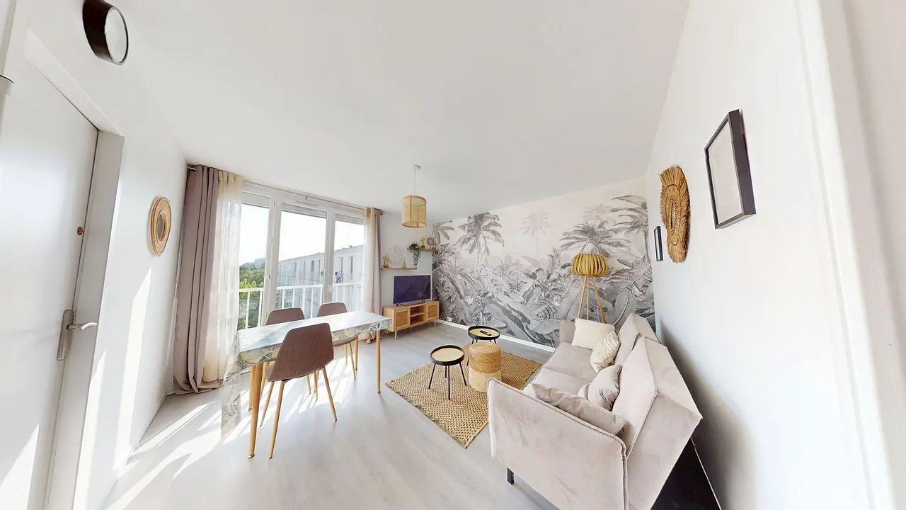 Colocation meublée de 64.85m2 - 499€ - Villenave-d'Ornon