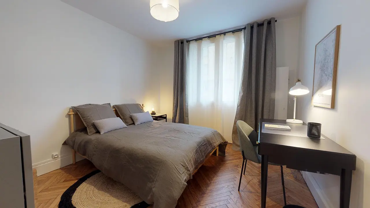 Colocation meublée de 60.0m2 - 631€ - Lyon