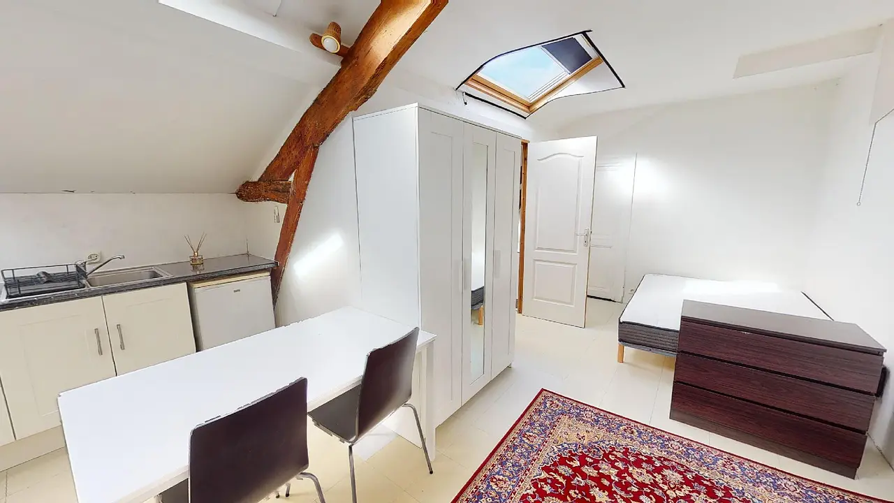 Appartement meublé de 22.0m2 - 510€ - Nantes