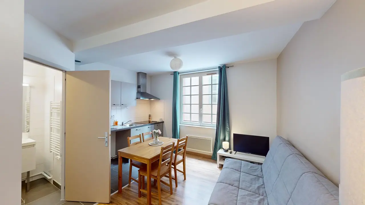 Appartement meublé de 20.0m2 - 400€ - Limoges
