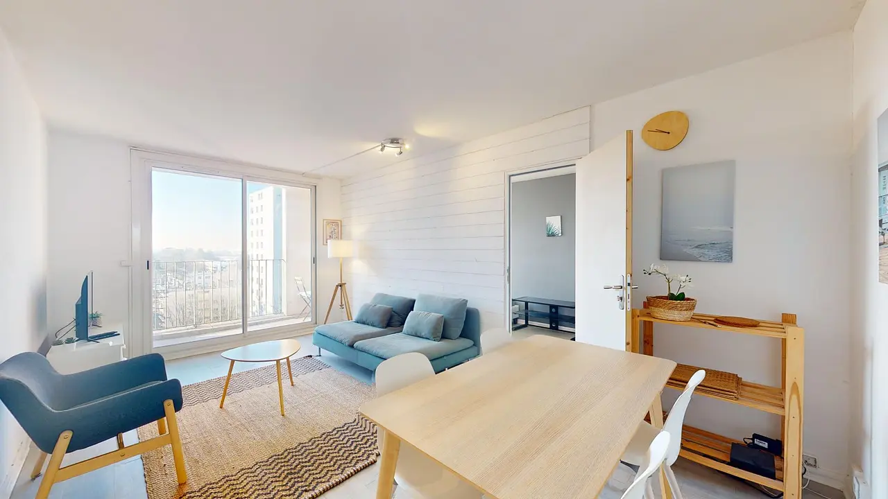 Colocation meublée de 88.68m2 - 305€ - Pau