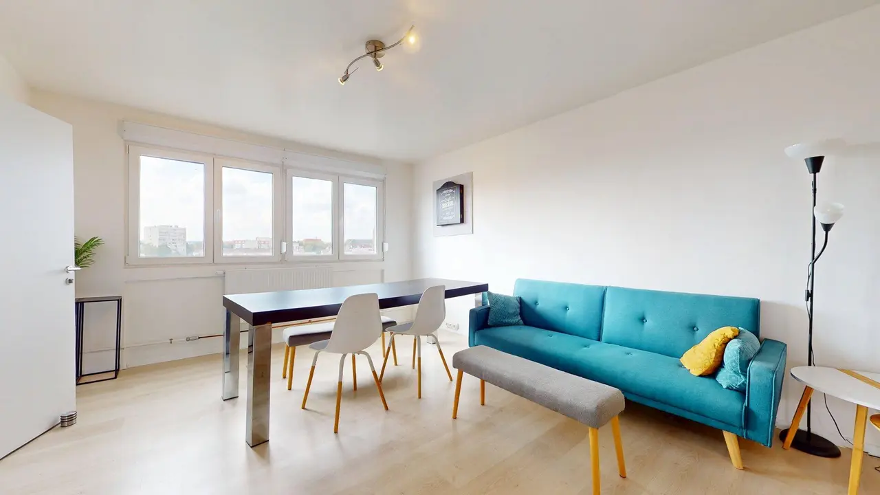 Colocation meublée de 82.23m2 - 450€ - Metz