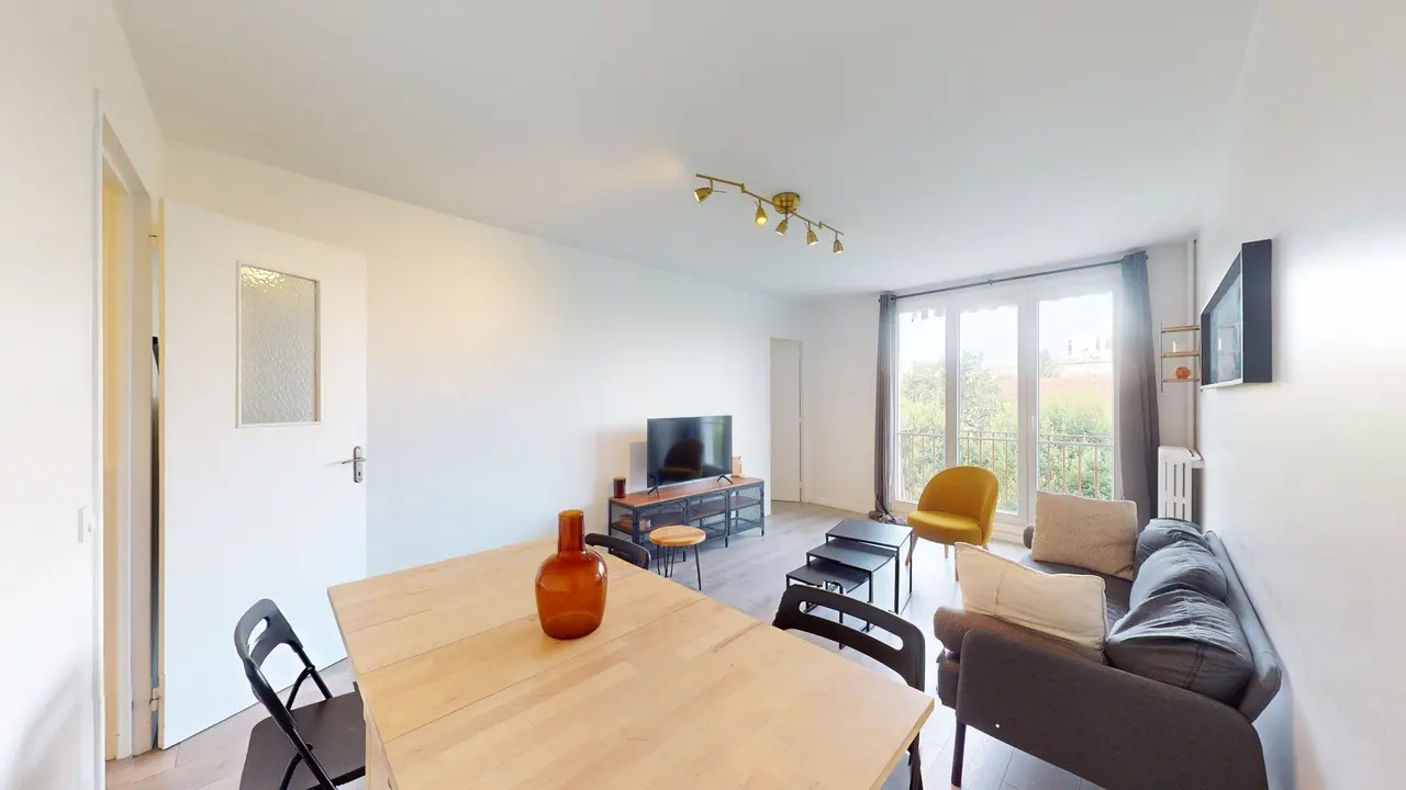 Colocation meublée de 64.34m2 - 650€ - Colombes
