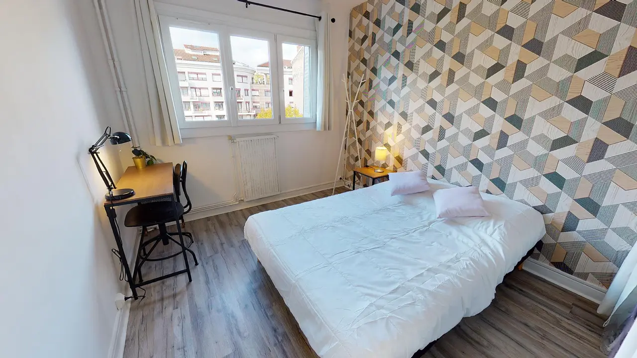 Colocation meublée de 93.0m2 - 500€ - Villeurbanne