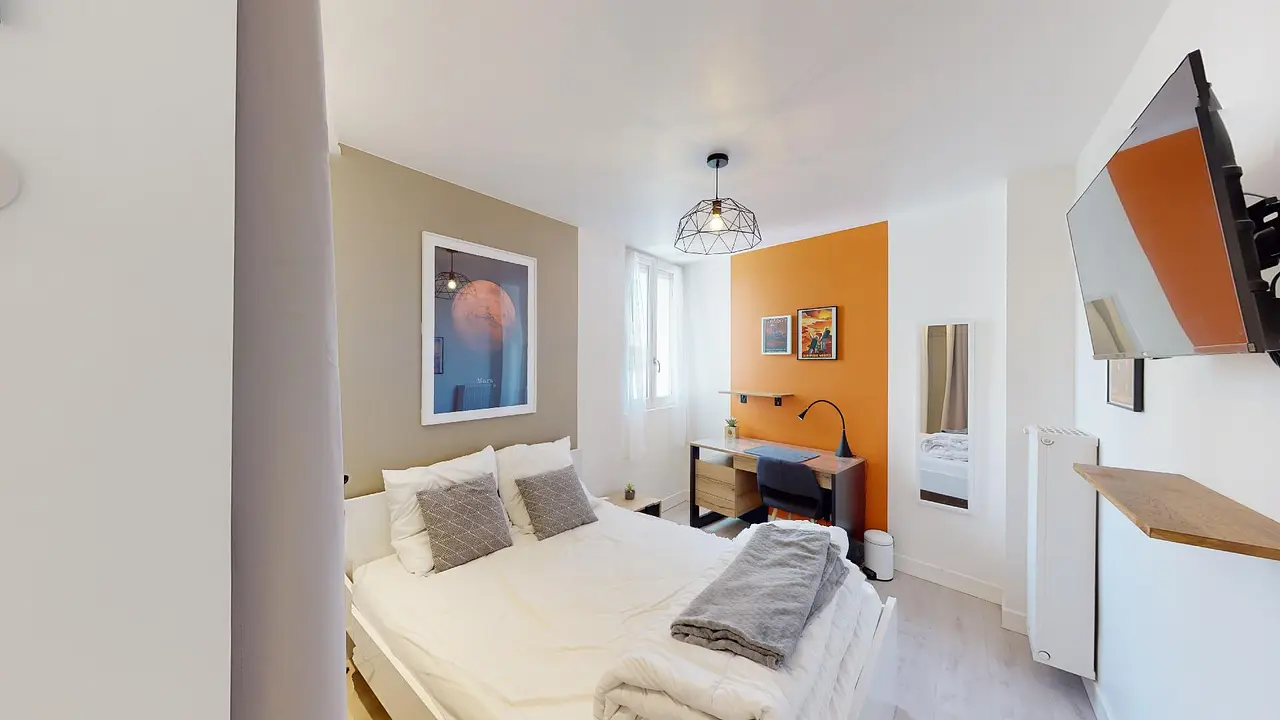 Colocation meublée de 81.0m2 - 430€ - Tours