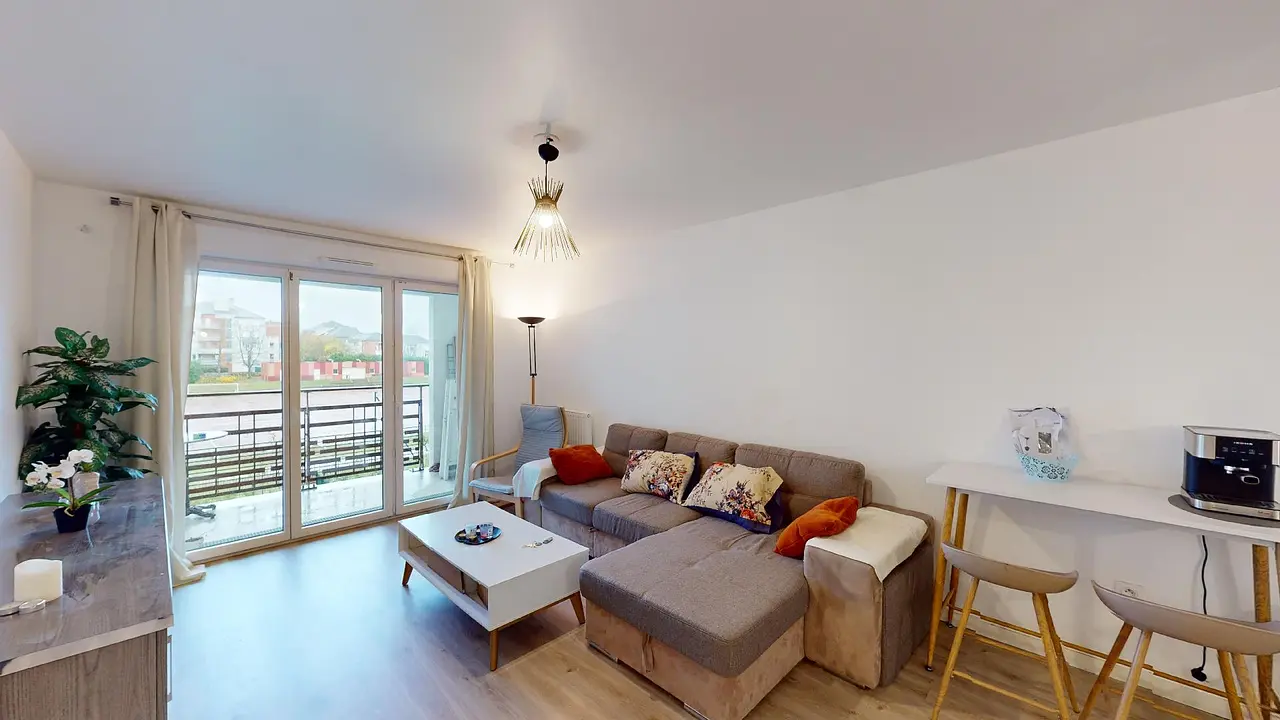 Appartement meublé de 62.98m2 - 1390€ - Villiers-sur-Marne