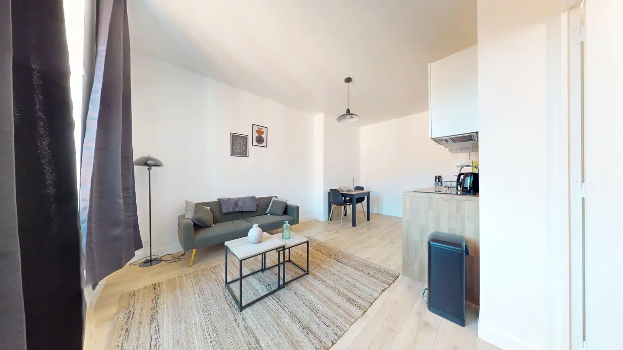 Appartement meublé de 30m2 - 750€ - Villeurbanne