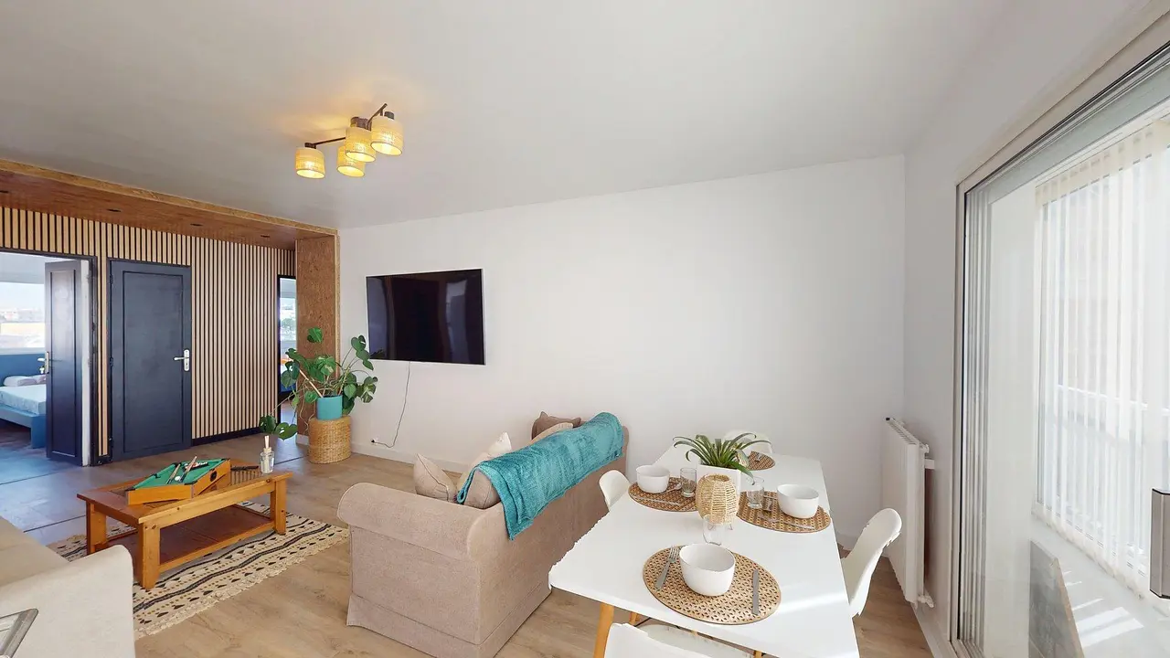 Colocation meublée de 85.5m2 - 495€ - Saint-Herblain