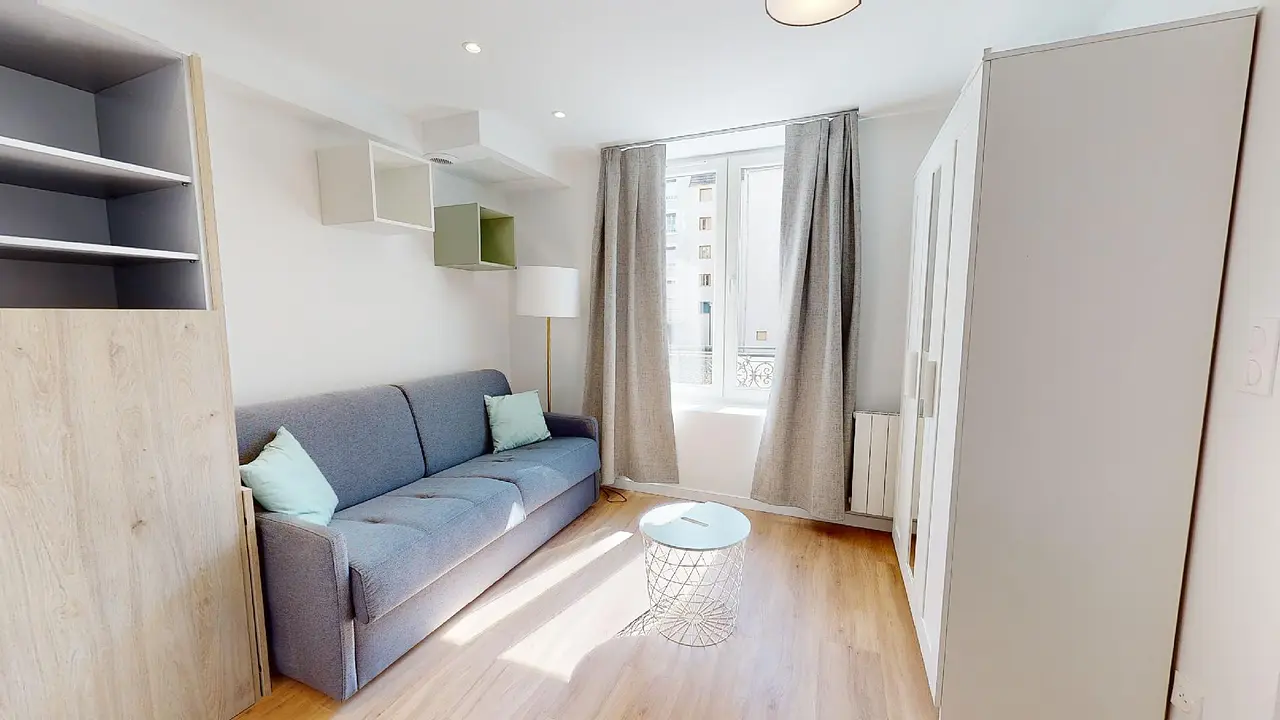 Appartement meublé de 16.47m2 - 486€ - Villeurbanne