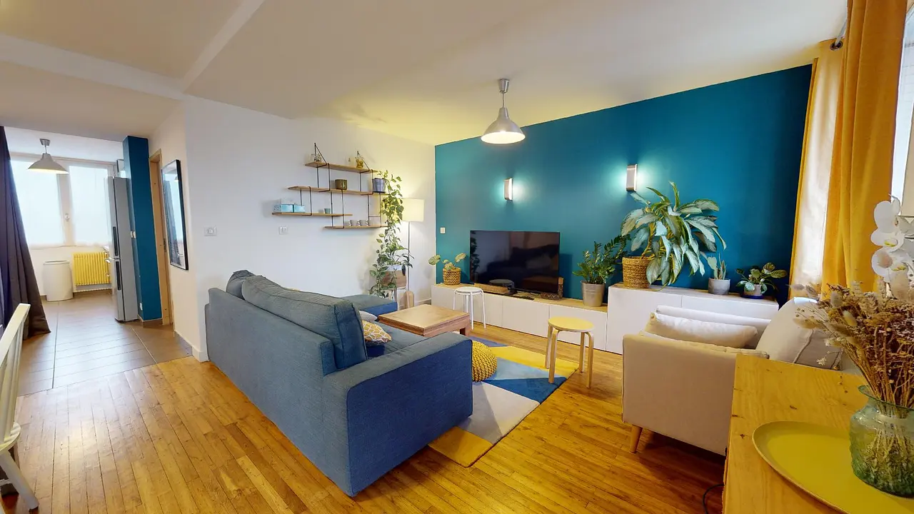 Appartement meublé de 66.0m2 - 1130€ - Villeurbanne