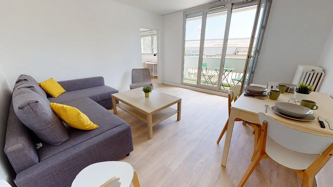 Appartement meublé de 80.0m2 - 1376€ - Lyon