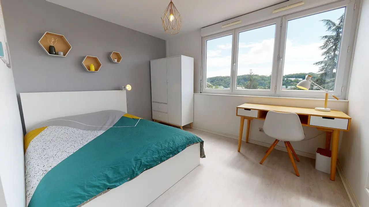 Colocation meublée de 75.0m2 - 535€ - Lyon