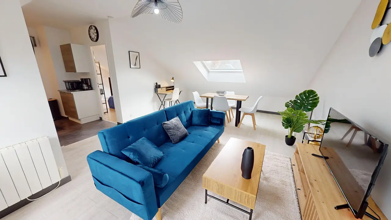 Appartement meublé de 27.0m2 - 563€ - Poitiers