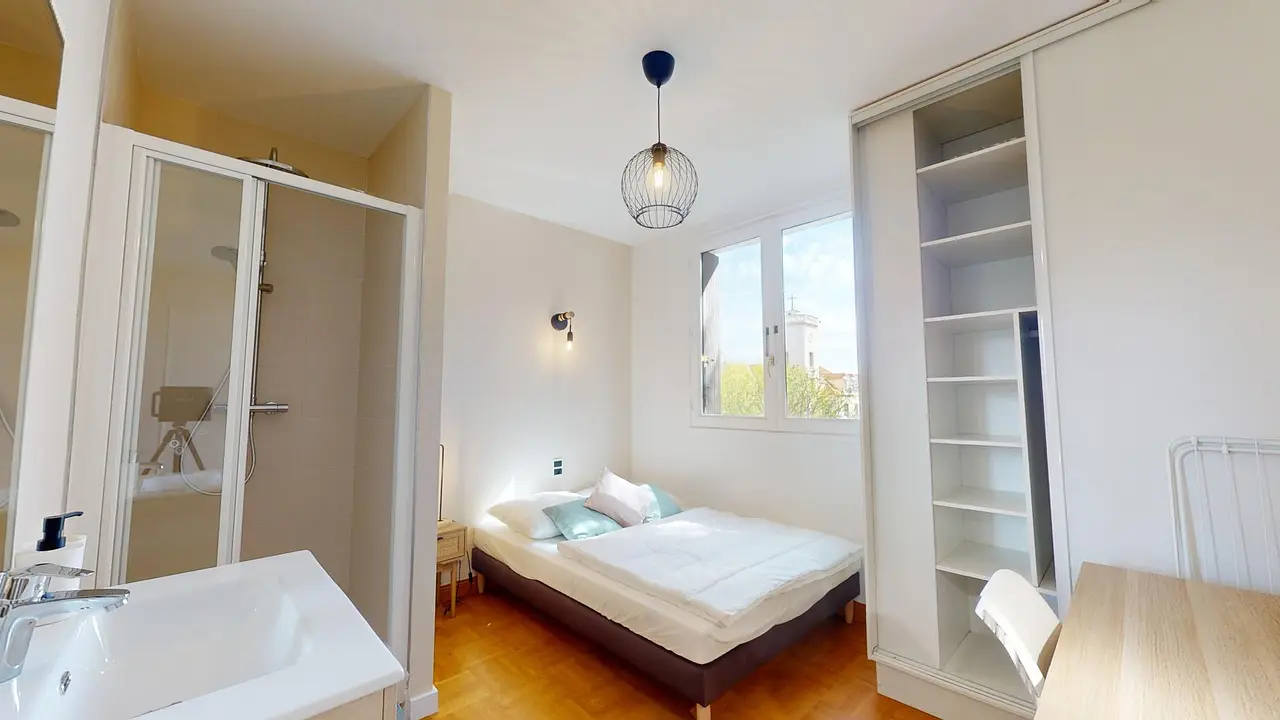 Colocation meublée de 82.0m2 - 595€ - Lyon