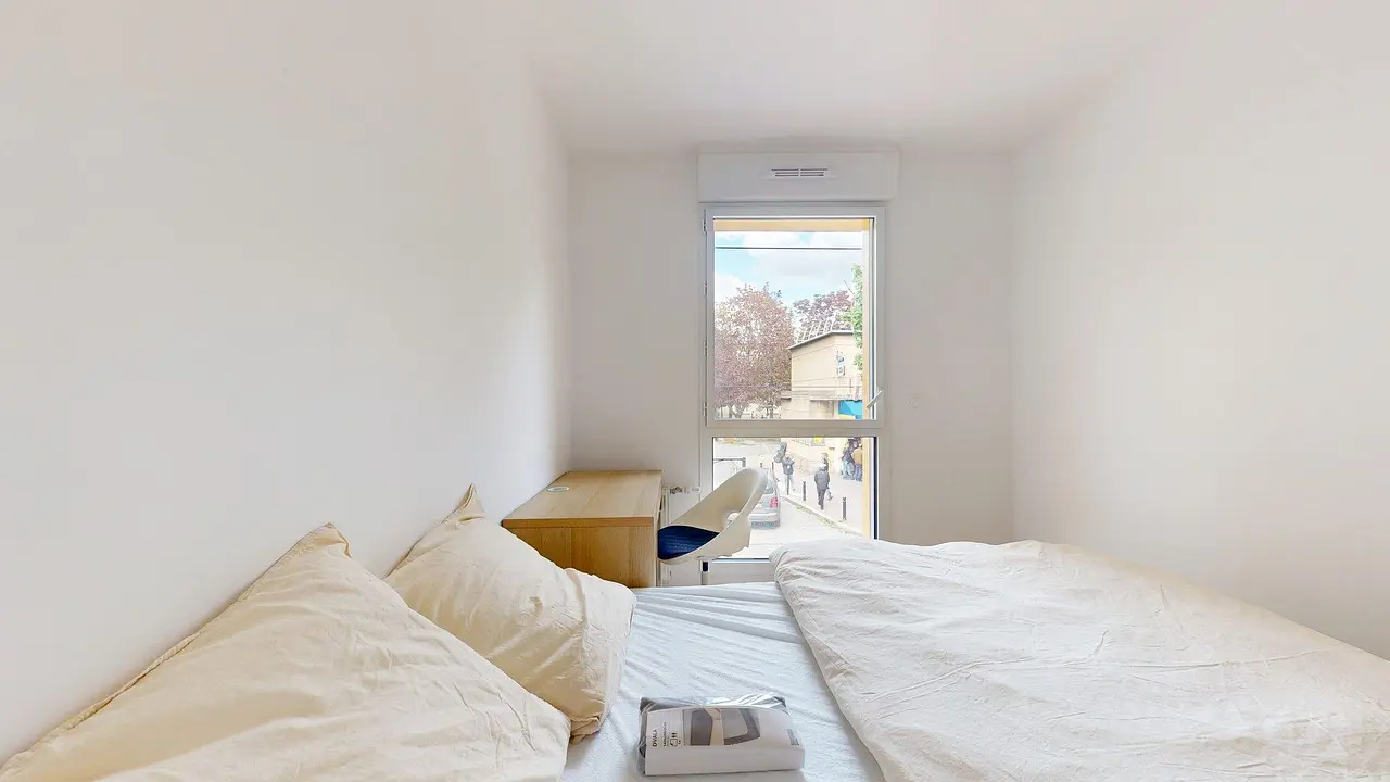 Colocation meublée de 73.87m2 - 584€ - Aubervilliers