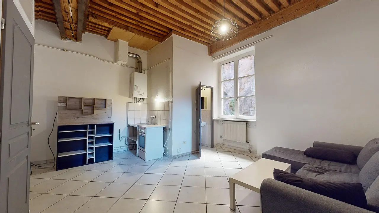 Appartement non meublé de 34.0m2 - 690€ - Lyon